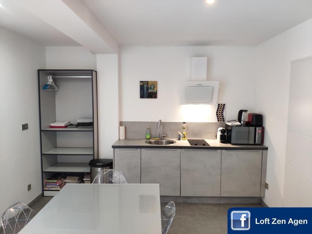 Loft Zen Spa Balneo Parking Gratuit Sauna Hammam Billard 아쟁 외부 사진